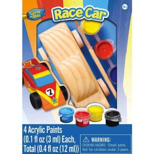 Works of Ahhh… Mini Craft Set – Bird House Build & Paint Family Craft Set(Race Car)