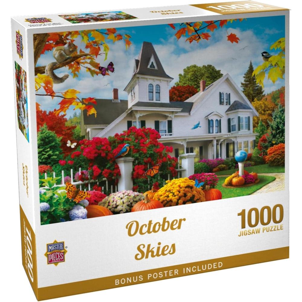 imageMasterpieces 300 Piece EZ Grip Jigsaw Puzzle  October Skies  18x241000 Piece