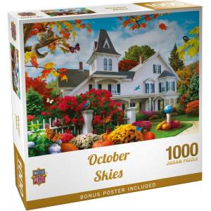 Masterpieces 300 Piece EZ Grip Jigsaw Puzzle – October Skies – 18″x24″(1000 Piece)