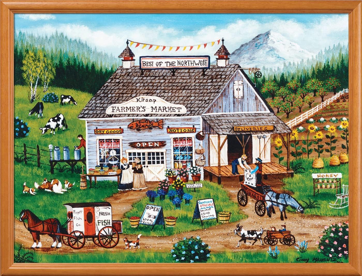 imageMasterpieces 750 Piece Jigsaw Puzzle For Adults Family Or Kids Peterson Farms 18x24Best of the Northwest