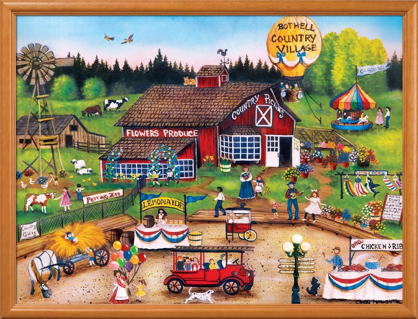 imageMasterpieces 750 Piece Jigsaw Puzzle For Adults Family Or Kids Peterson Farms 18x24Country Pickins
