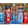 MasterPieces 750 Piece Jigsaw Puzzle for Adults and Family – Hot Rod Alley – 18″x24″(Classic Gas)
