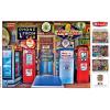 MasterPieces 750 Piece Jigsaw Puzzle for Adults and Family – Hot Rod Alley – 18″x24″(Classic Gas)
