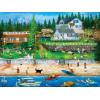Masterpieces 750 Piece Jigsaw Puzzle for Adults and Family – 4Th of July at Seabeck – 18″x24″(750 Piece)