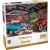 MasterPieces 750 Piece Jigsaw Puzzle for Adults and Family – Collector’s Garage – 18″x24″(500 Piece)