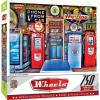 MasterPieces 750 Piece Jigsaw Puzzle for Adults and Family – Hot Rod Alley – 18″x24″(Classic Gas)
