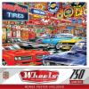 MasterPieces 750 Piece Jigsaw Puzzle for Adults and Family – Hot Rod Alley – 18″x24″(Gas  Grit & Glory)