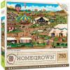 Masterpieces 750 Piece Jigsaw Puzzle For Adults, Family, Or Kids – Peterson Farms – 18″x24″(Country Fair)