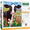 Masterpieces 750 Piece Jigsaw Puzzle For Adults, Family, Or Kids – Peterson Farms – 18″x24″(Frolic in the Fields)