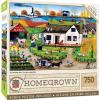 Masterpieces 750 Piece Jigsaw Puzzle For Adults, Family, Or Kids – Peterson Farms – 18″x24″(Old Peddler Man)