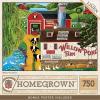 Masterpieces 750 Piece Jigsaw Puzzle For Adults, Family, Or Kids – Peterson Farms – 18″x24″(Willow Pond Farm)
