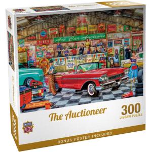 MasterPieces 750 Piece Jigsaw Puzzle for Adults, Family, Or Youth – The Auctioneer – 18″x24″(300 Piece)