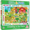 MasterPieces Nature Puzzle – Hide & Seek 48 Piece Jigsaw Puzzle for Kids – Colors in the Ocean – 19″x14″(Counting on the Farm)