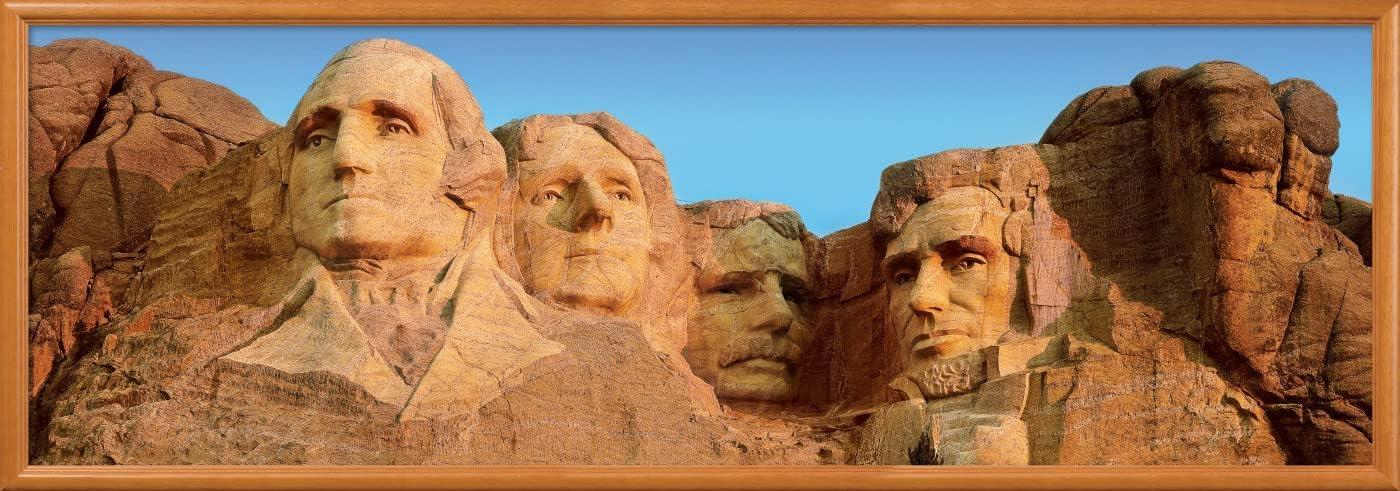 imageMasterPieces 1000 Piece Jigsaw Puzzle Boston Skyline Panoramic Fun for Adults Family Kids 13x39Mount Rushmore