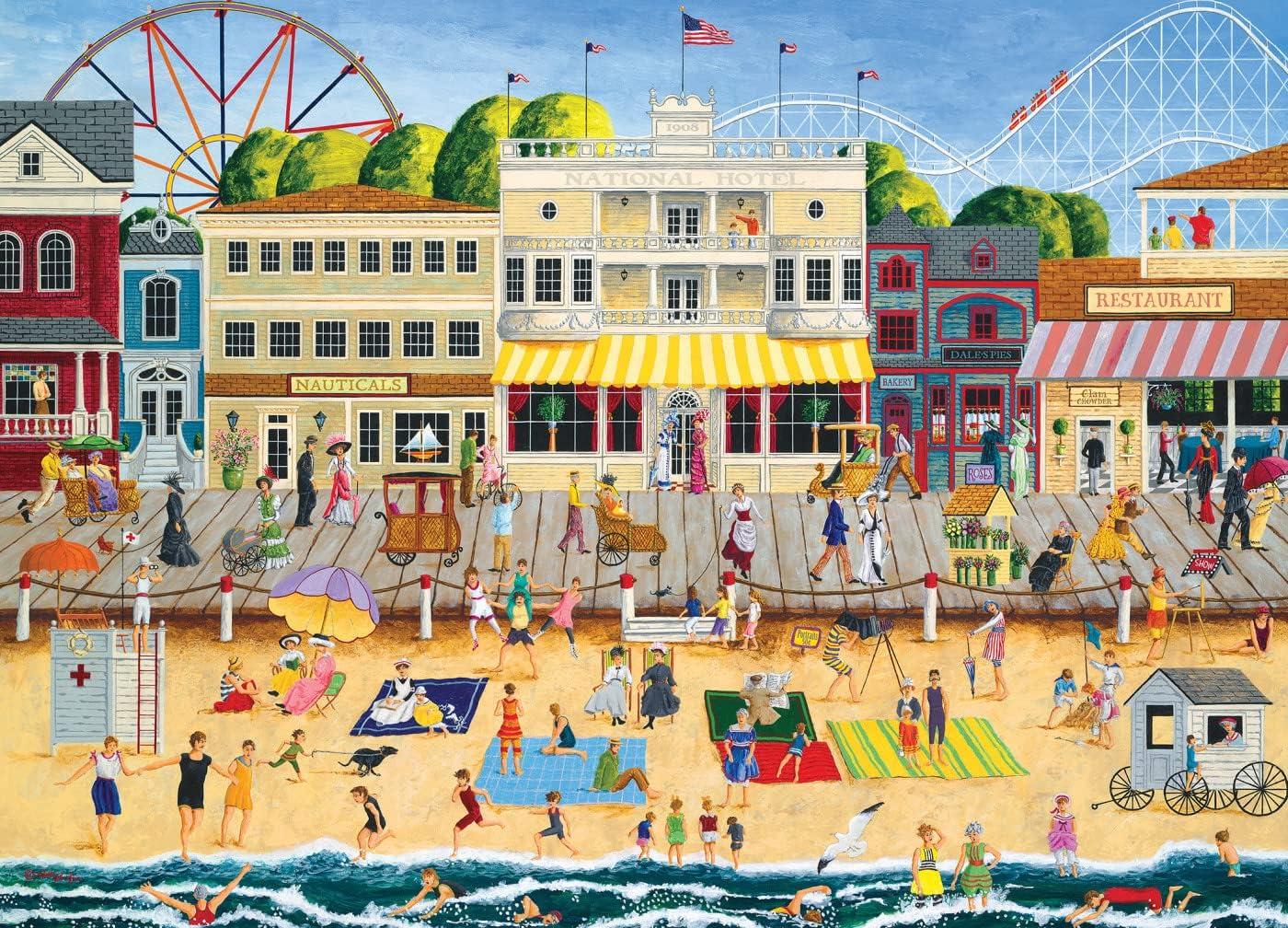 imageMasterPieces 1000 Piece Jigsaw Puzzle Changing Times Fun for Adults Family Kids 1925 x 2675On the Boardwalk
