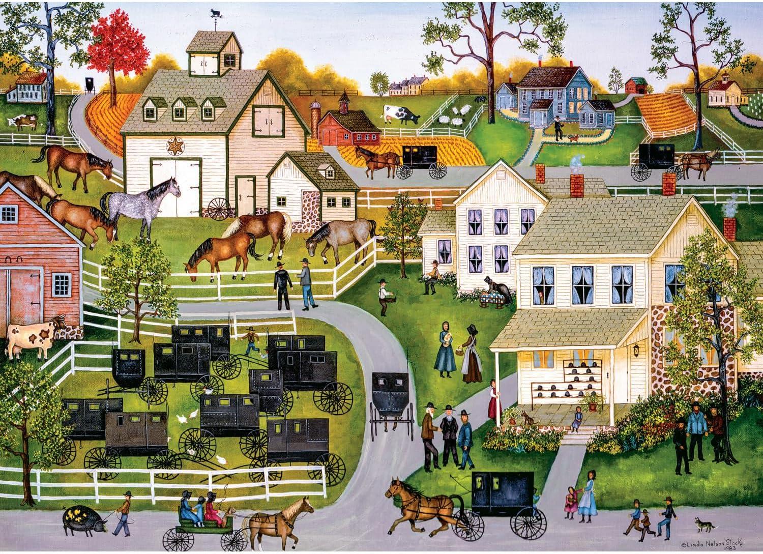 imageMasterPieces 1000 Piece Jigsaw Puzzle Changing Times Fun for Adults Family Kids 1925 x 2675Sunday Meeting