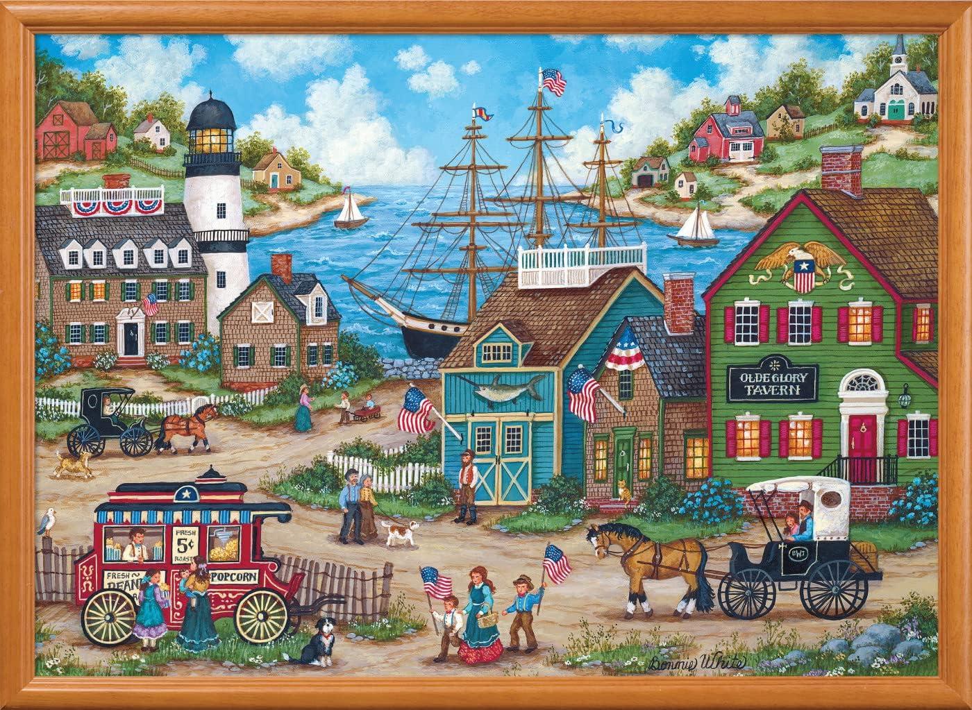 imageMasterPieces 1000 Piece Jigsaw Puzzle Changing Times Fun for Adults Family Kids 1925 x 2675The Young Patriots