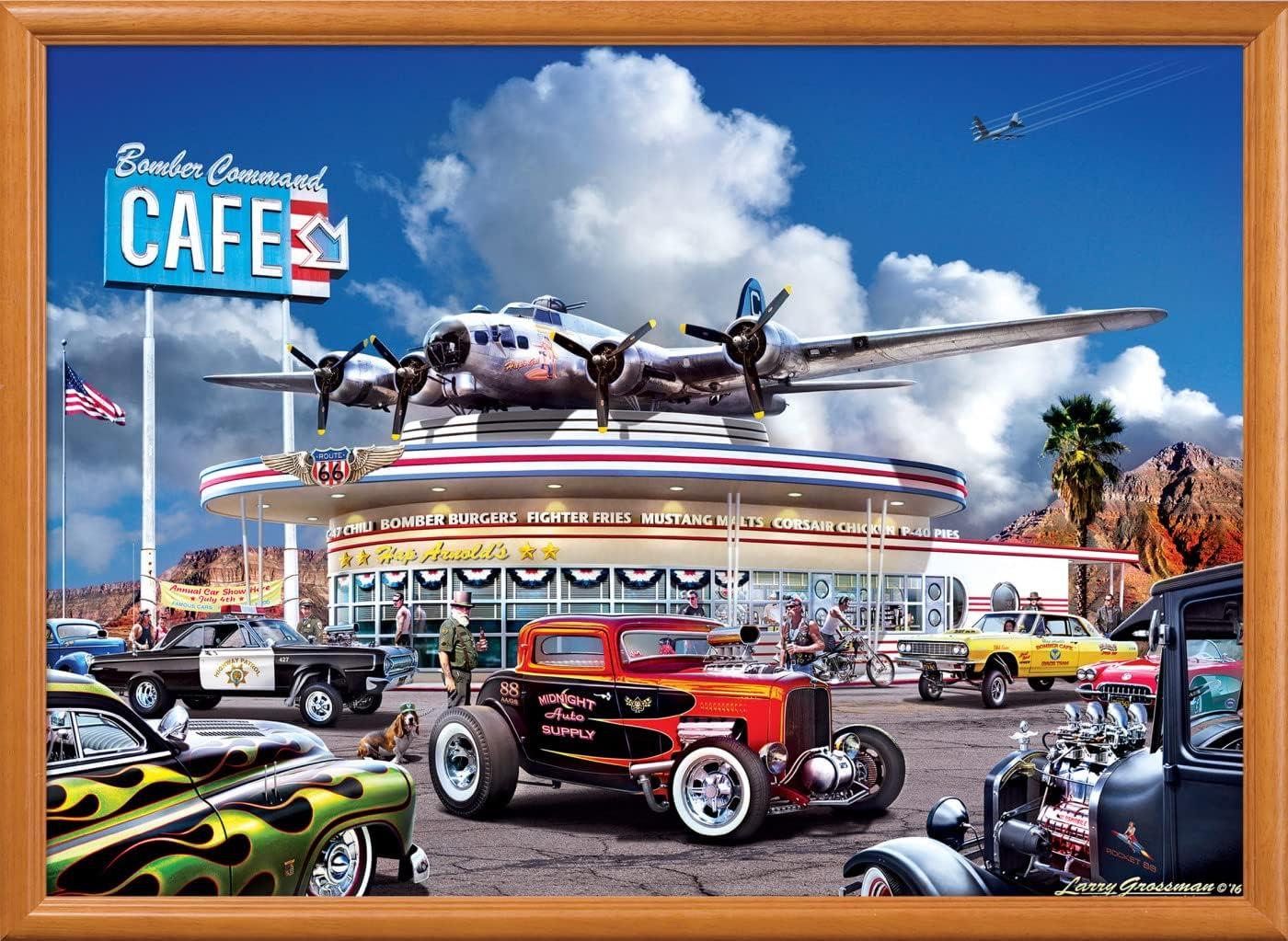 imageMasterPieces 1000 Piece Jigsaw Puzzle Drive Through on Route 66 Fun for Adults Family Kids 1925 x 2675Bomber Command Caf