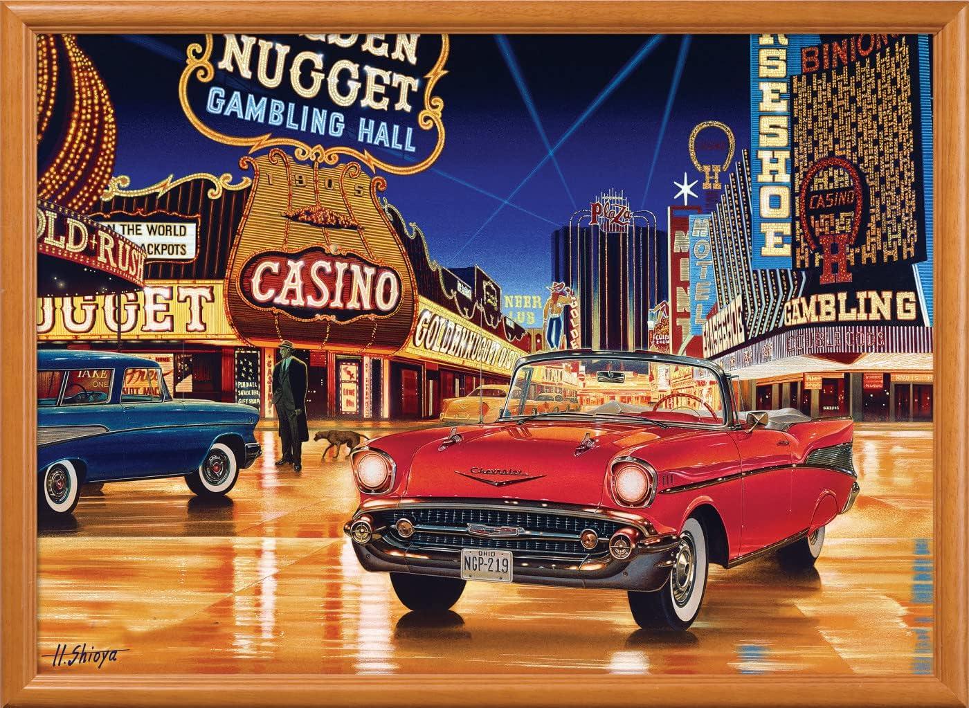 imageMasterPieces 1000 Piece Jigsaw Puzzle Drive Through on Route 66 Fun for Adults Family Kids 1925 x 2675Gamblin Man