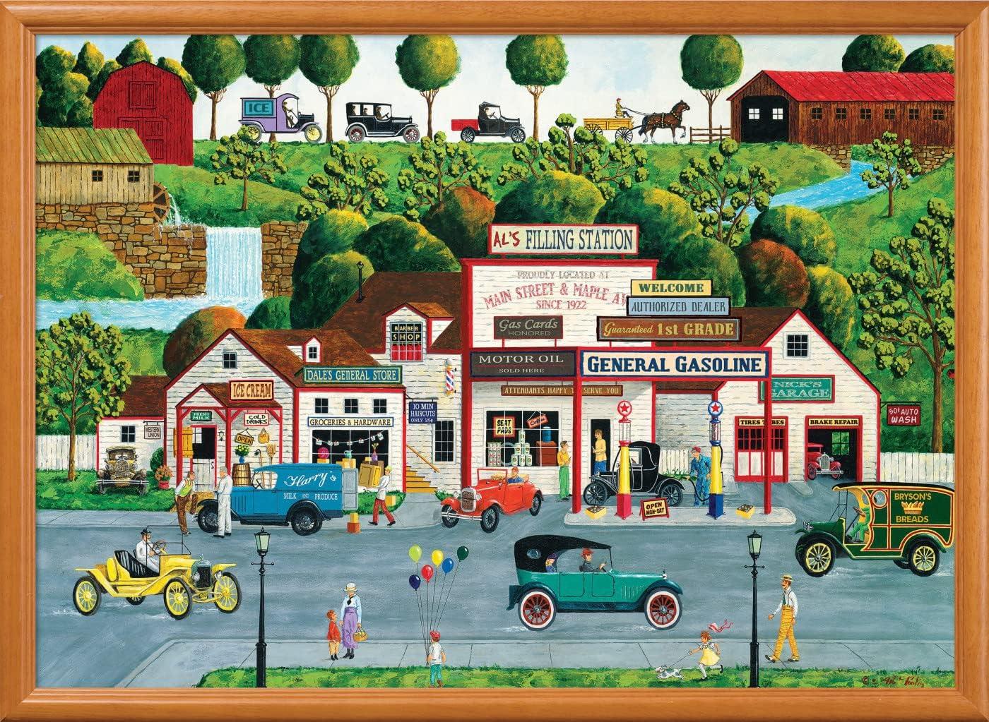 imageMasterPieces 1000 Piece Jigsaw Puzzle The Old Filling Station Fun for Adults Family Kids 1925 x 26751000