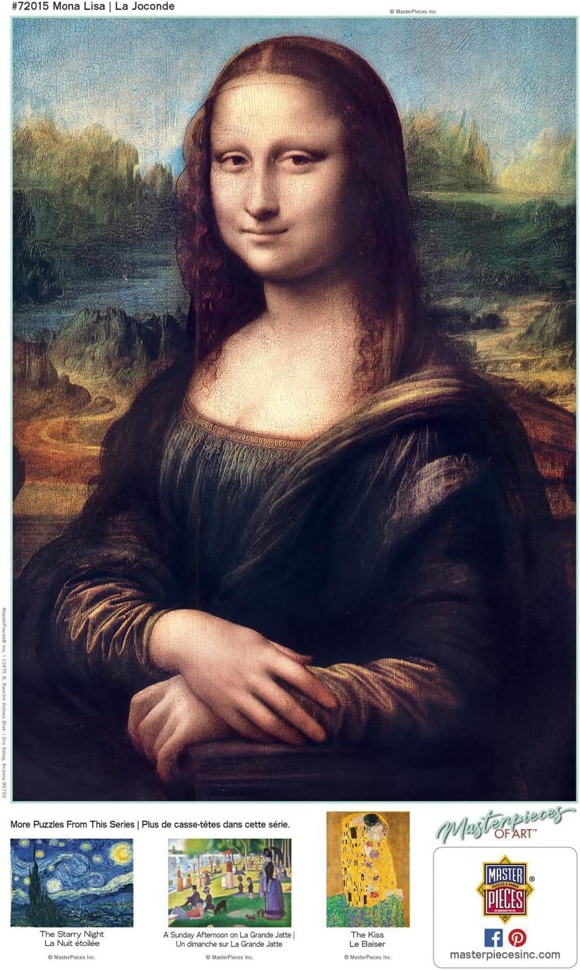imageMasterPieces 1000 Piece Jigsaw Puzzle For Adults Family Or Youth Gallery on The Square 2675x 1925Mona Lisa
