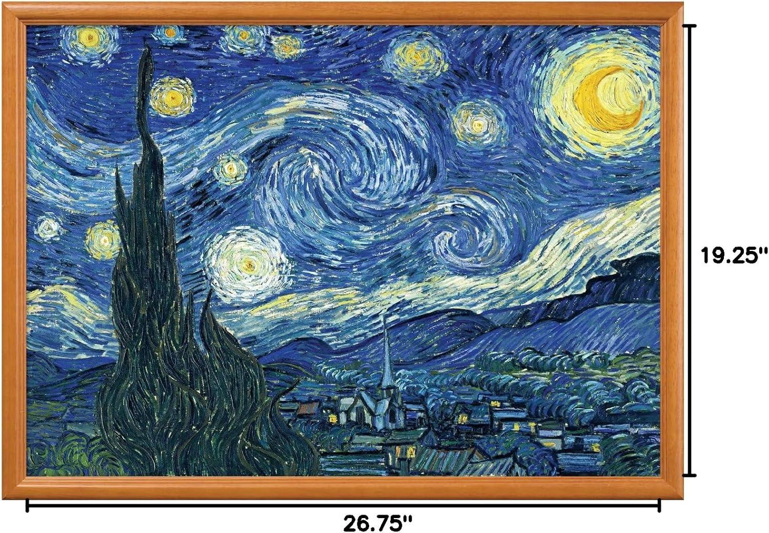 imageMasterPieces 1000 Piece Jigsaw Puzzle For Adults Family Or Youth Gallery on The Square 2675x 1925Starry Night