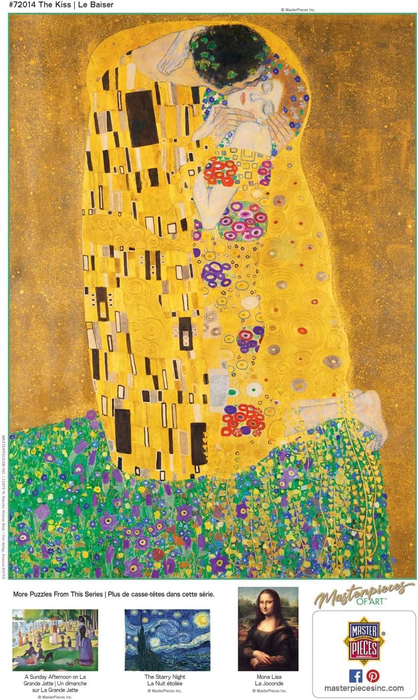 imageMasterPieces 1000 Piece Jigsaw Puzzle For Adults Family Or Youth Gallery on The Square 2675x 1925The Kiss