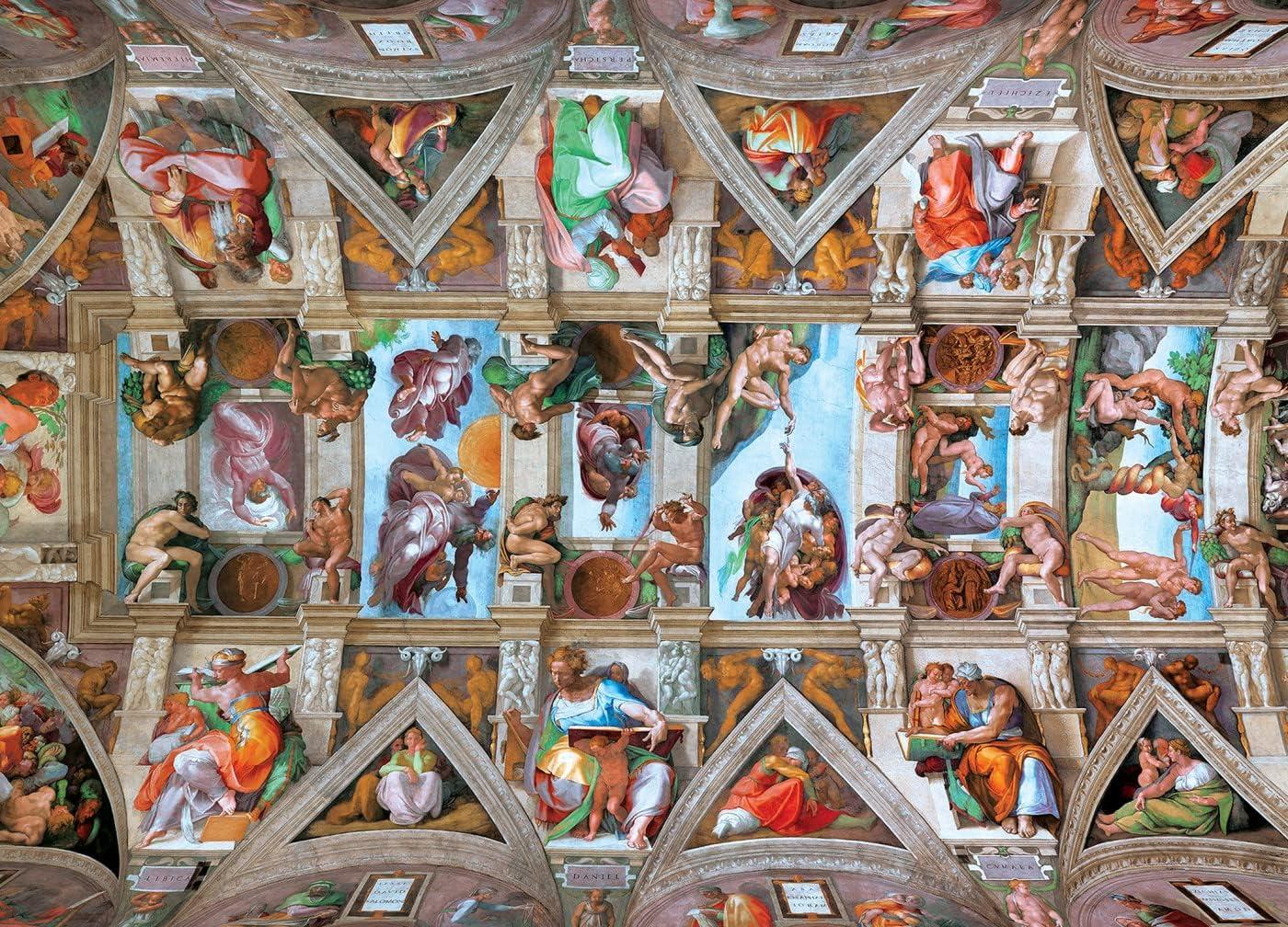 imageMasterPieces 1000 Piece Jigsaw Puzzle For Adults Family Or Youth Gallery on The Square 2675x 1925The Sistine Chapel Ceiling