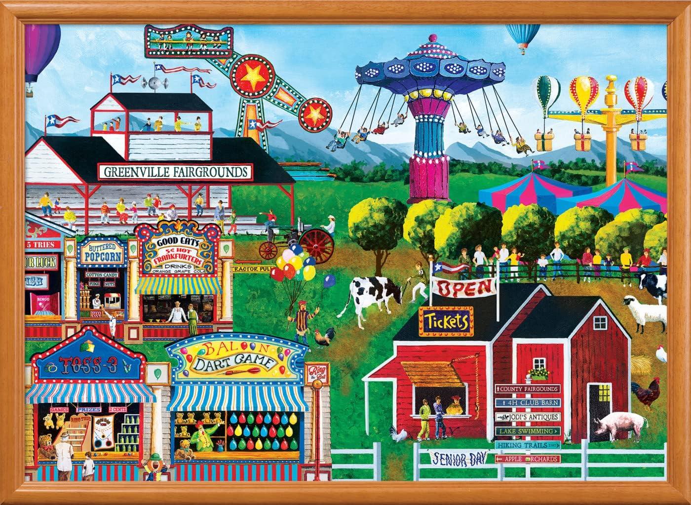 imageMasterPieces 1000 Piece Jigsaw Puzzle for Adults Family Or Youth Alls Fair 1925x26751000 Piece