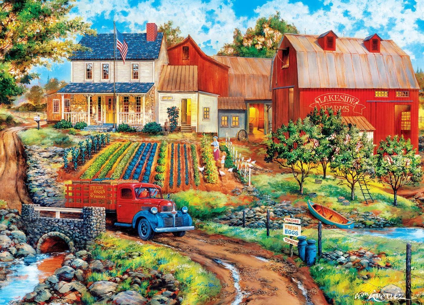 imageMasterPieces 1000 Piece Jigsaw Puzzle for Adults Family Or Youth Grandmas Garden 1925 x26751000 Piece