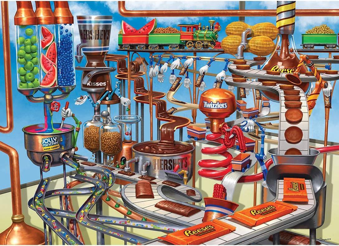 imageMasterPieces 1000 Piece Jigsaw Puzzle for Adults Family Or Youth Hersheys Matrix 1925x2675Hersheys Chocolate Factory