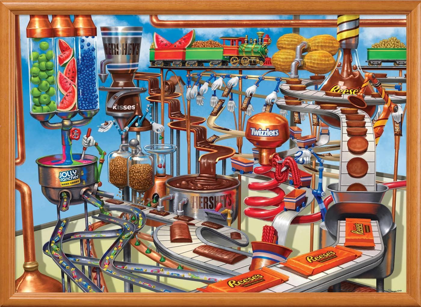 imageMasterPieces 1000 Piece Jigsaw Puzzle for Adults Family Or Youth Hersheys Matrix 1925x2675Hersheys Chocolate Factory
