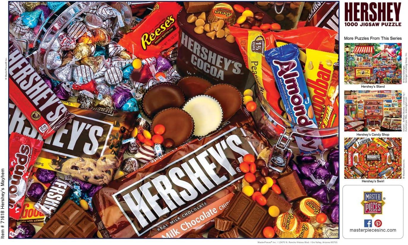 imageMasterPieces 1000 Piece Jigsaw Puzzle for Adults Family Or Youth Hersheys Matrix 1925x2675Hersheys Mayhem
