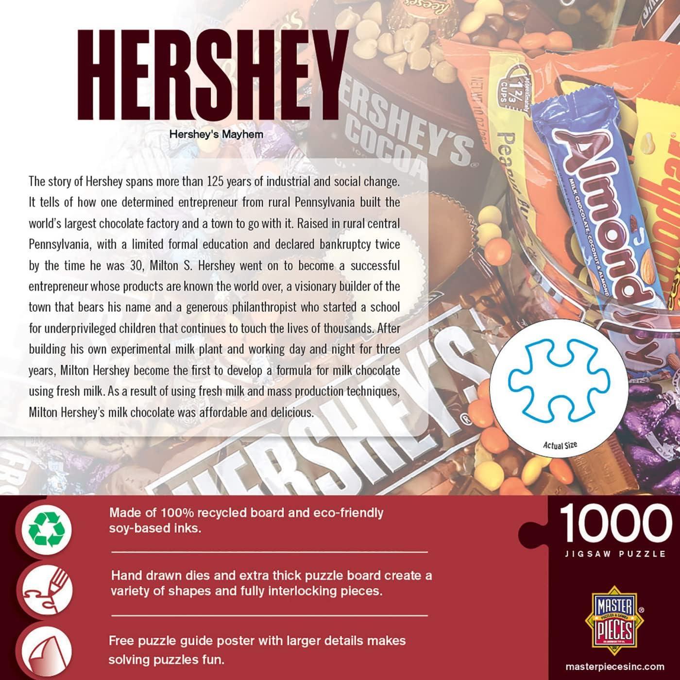 imageMasterPieces 1000 Piece Jigsaw Puzzle for Adults Family Or Youth Hersheys Matrix 1925x2675Hersheys Mayhem