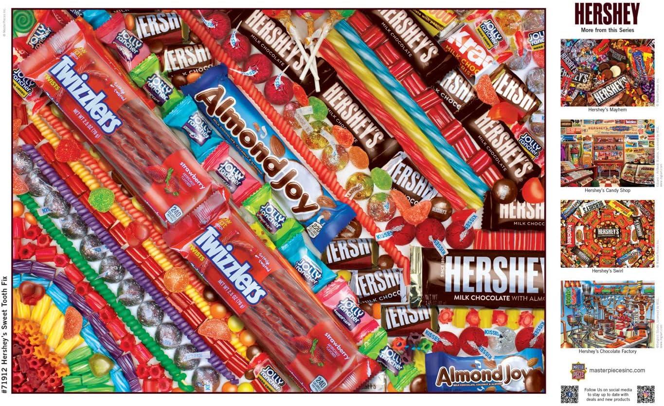 imageMasterPieces 1000 Piece Jigsaw Puzzle for Adults Family Or Youth Hersheys Matrix 1925x2675Hersheys Sweet Tooth Fix