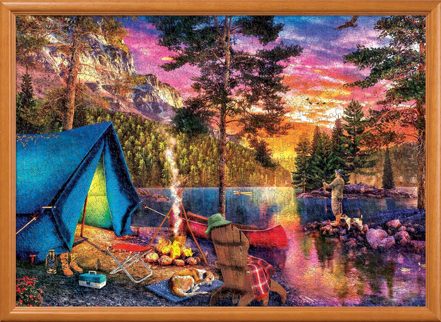 imageMasterPieces 1000 Piece Jigsaw Puzzle for Adults Family Or Youth Open Season 1925x2675Endless Summer Sunset
