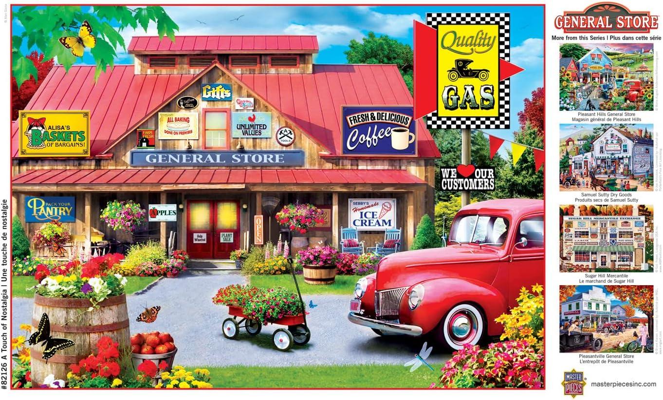 imageMasterPieces 1000 Piece Jigsaw Puzzle for Adults Family Or Youth Sugar Hill Mercantile 1925x2675A Touch of Nostalgia