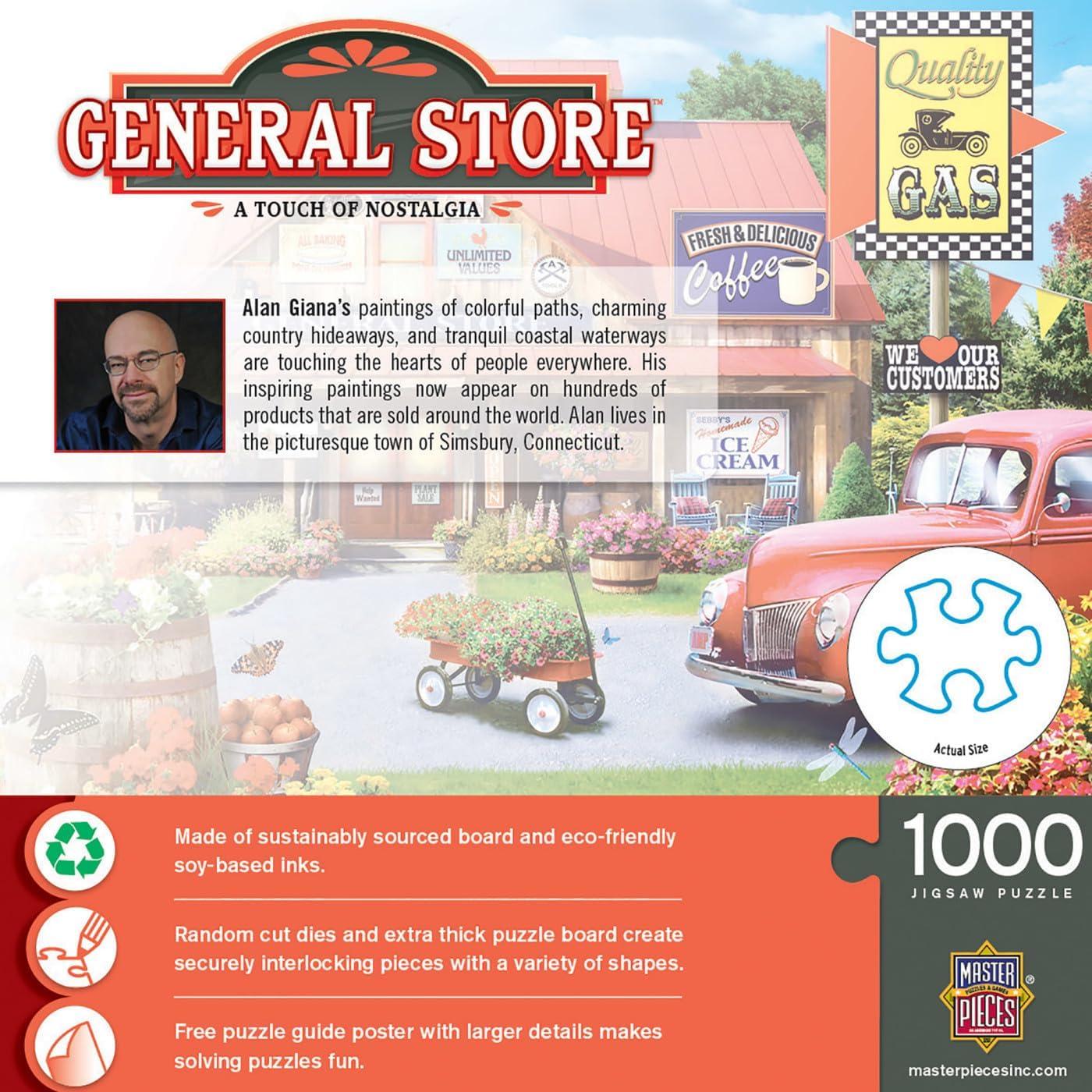 imageMasterPieces 1000 Piece Jigsaw Puzzle for Adults Family Or Youth Sugar Hill Mercantile 1925x2675A Touch of Nostalgia