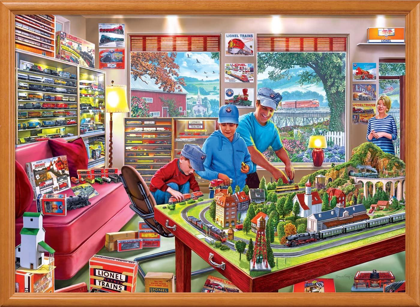 imageMasterPieces 1000 Piece Jigsaw Puzzle for Adults Family Or Youth The Lionel Store 1925x2675The Boys Playroom