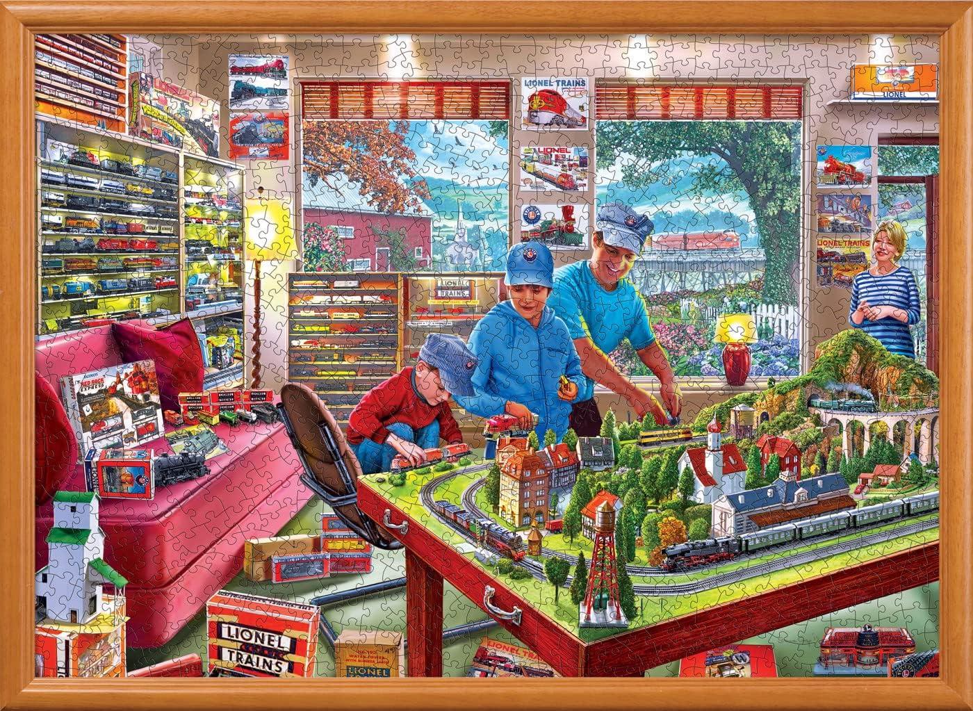 imageMasterPieces 1000 Piece Jigsaw Puzzle for Adults Family Or Youth The Lionel Store 1925x2675The Boys Playroom