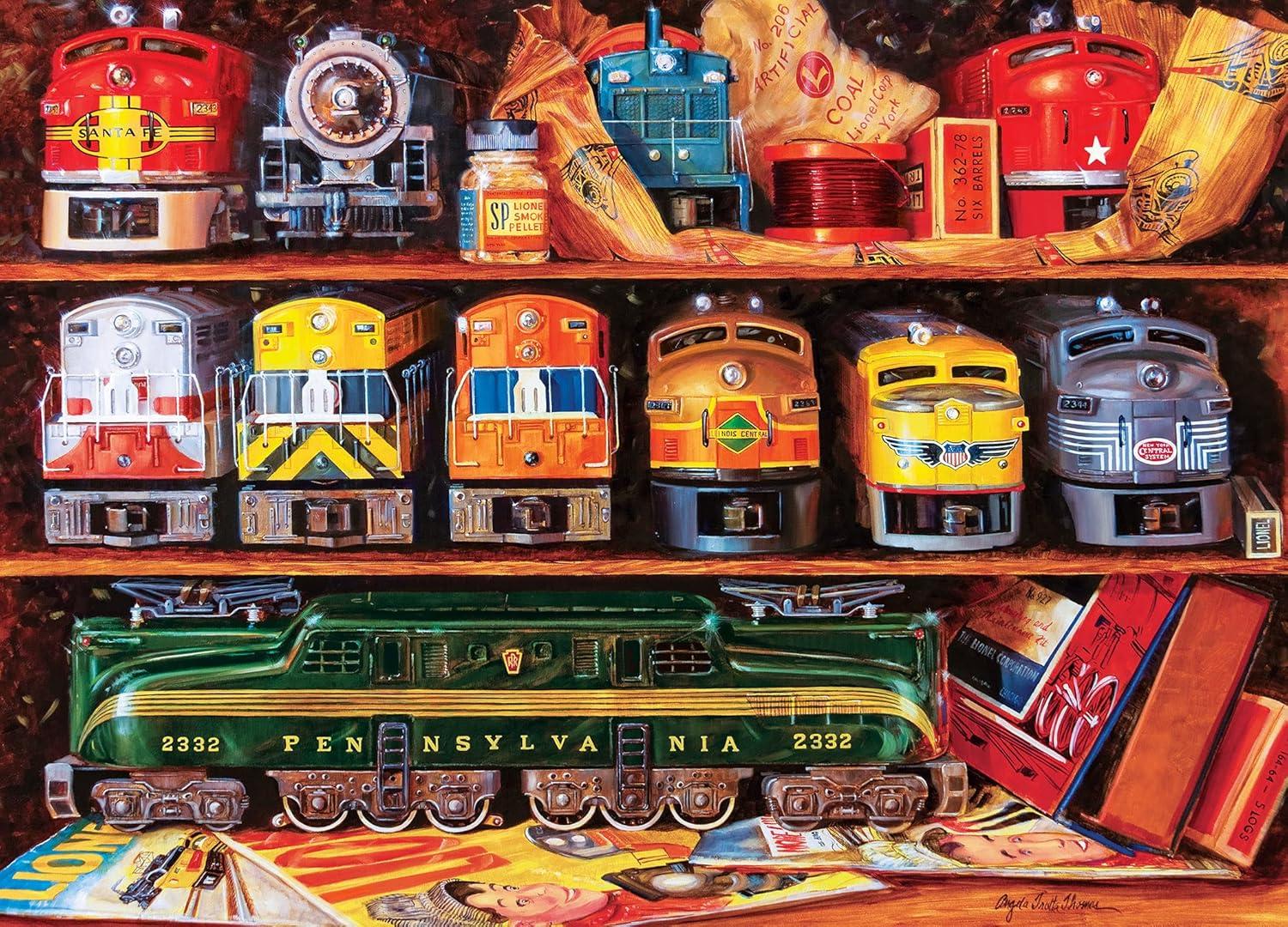 imageMasterPieces 1000 Piece Jigsaw Puzzle for Adults Family Or Youth The Lionel Store 1925x2675Well Stocked Shelves
