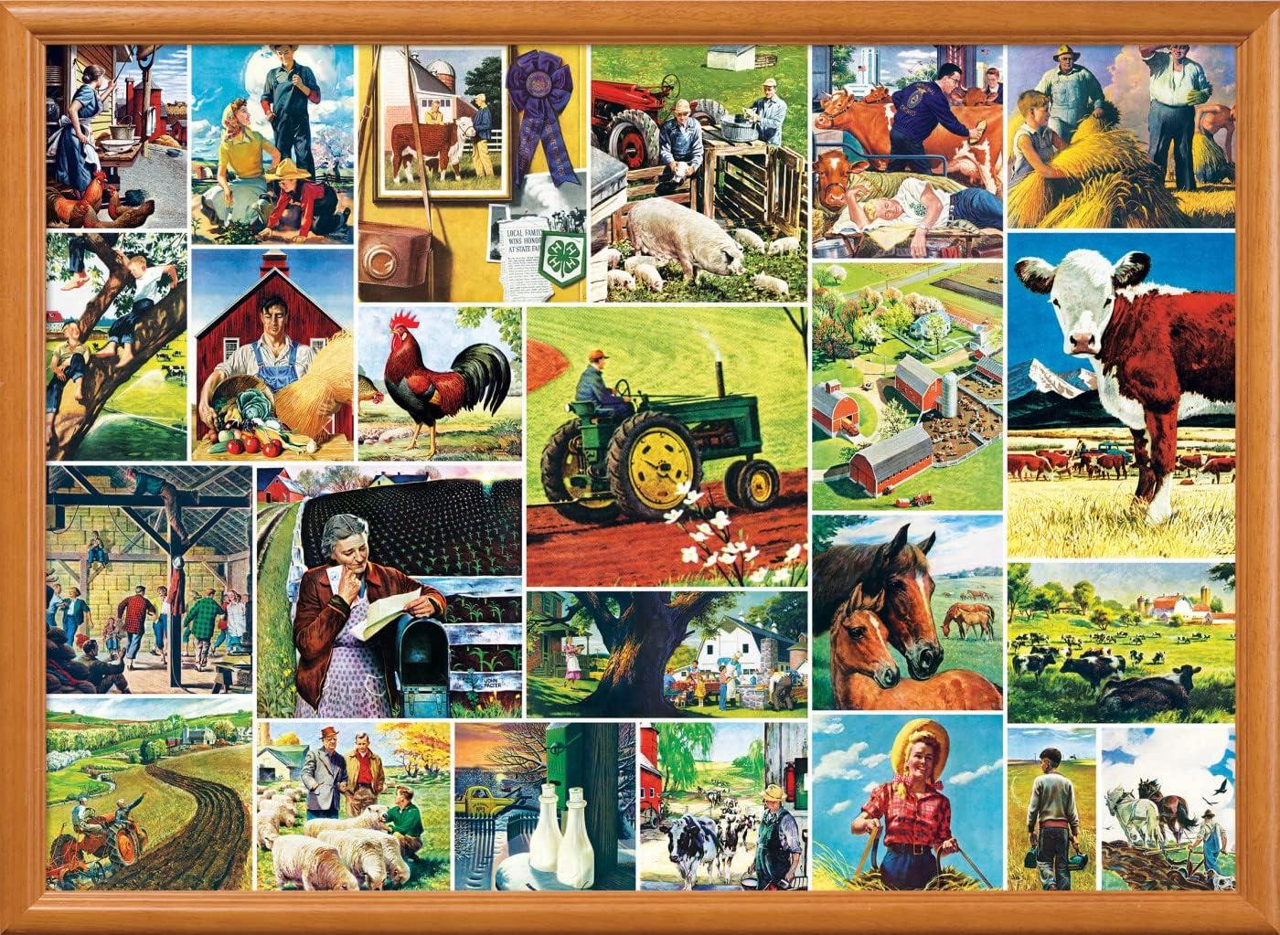 imageMasterPieces 1000 Piece Jigsaw Puzzle for Adults Family Or Youth The Runaway 1925x2675Farmland