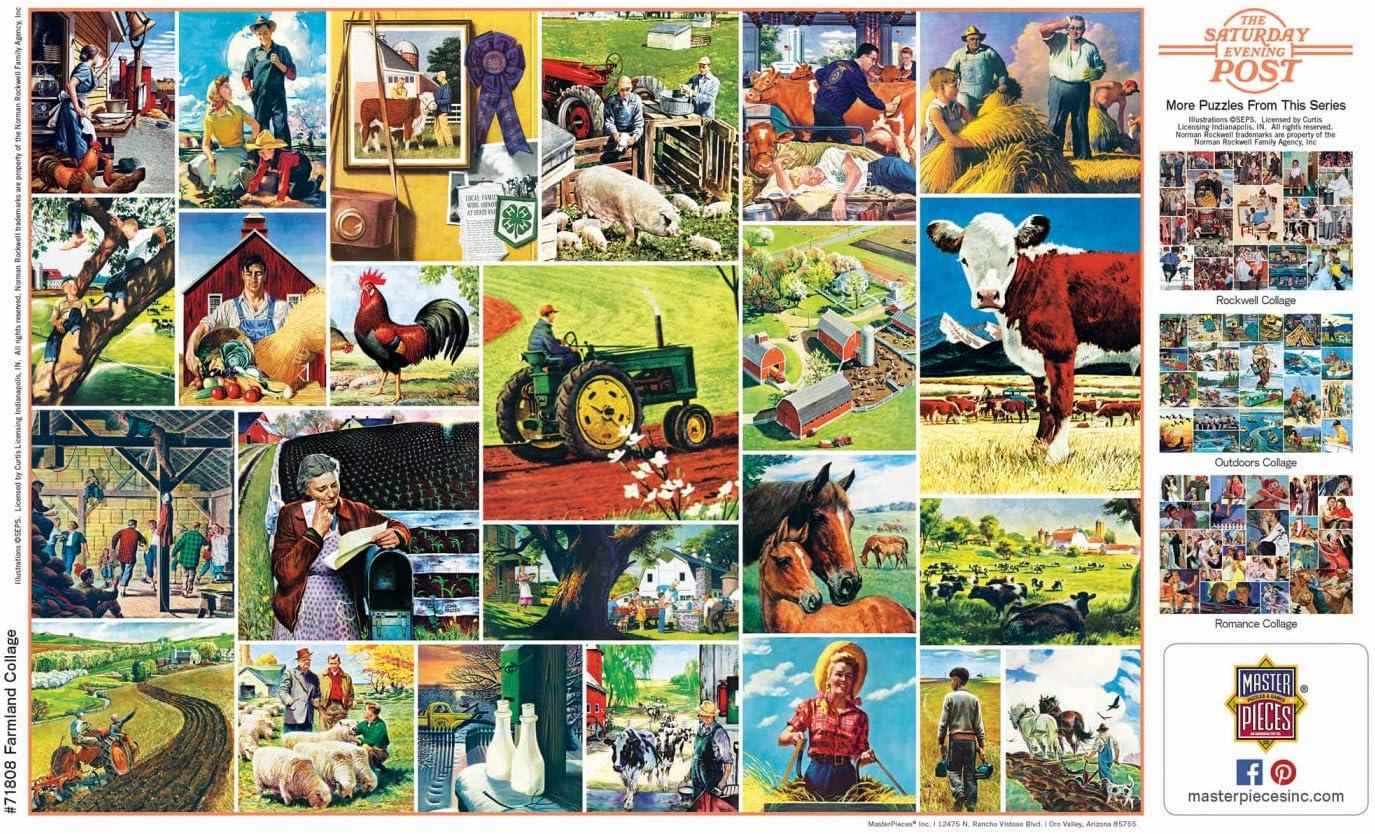 imageMasterPieces 1000 Piece Jigsaw Puzzle for Adults Family Or Youth The Runaway 1925x2675Farmland