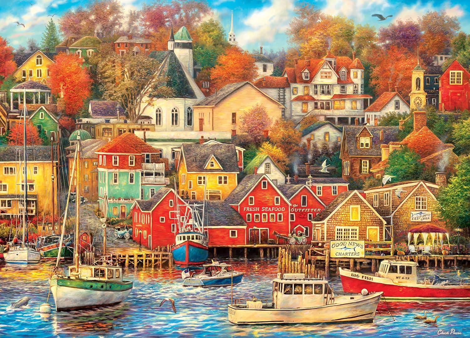 imageMasterPieces 1000 Piece Jigsaw Puzzle for Adults Family or Youth The Sweet Life 1925 x2675Good Times Harbor