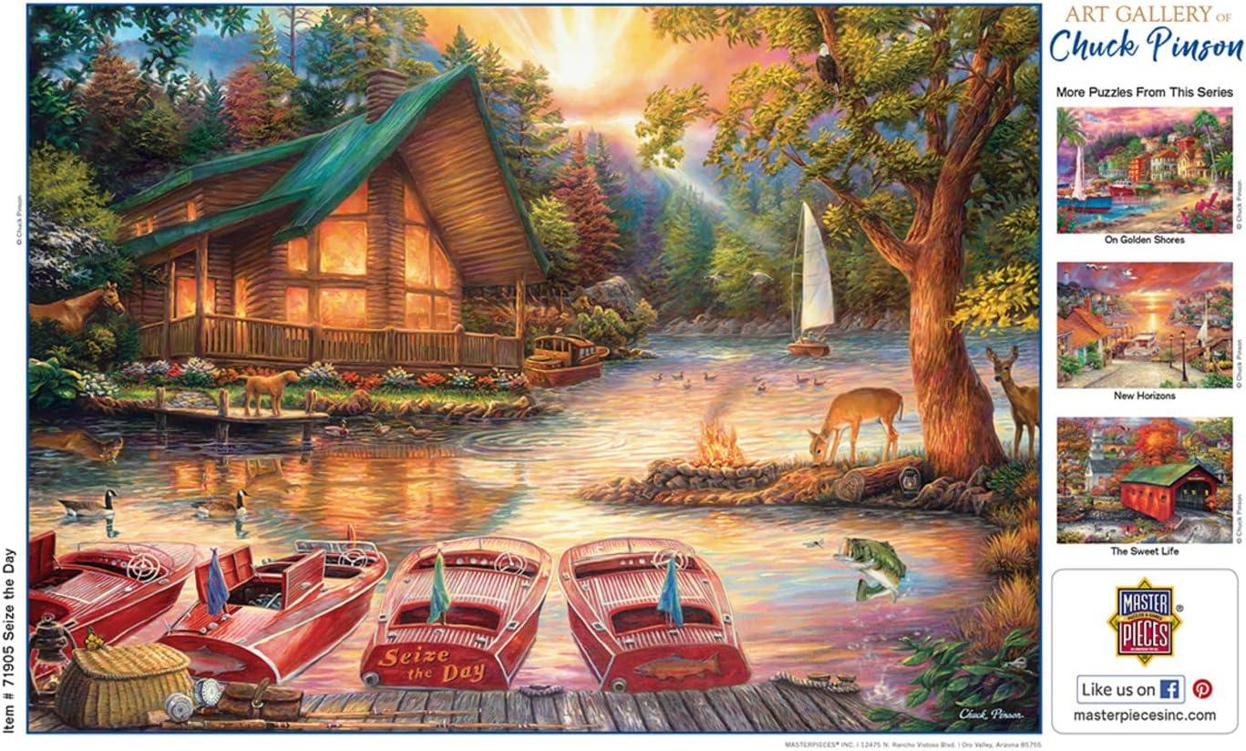 imageMasterPieces 1000 Piece Jigsaw Puzzle for Adults Family or Youth The Sweet Life 1925 x2675Seize the Day