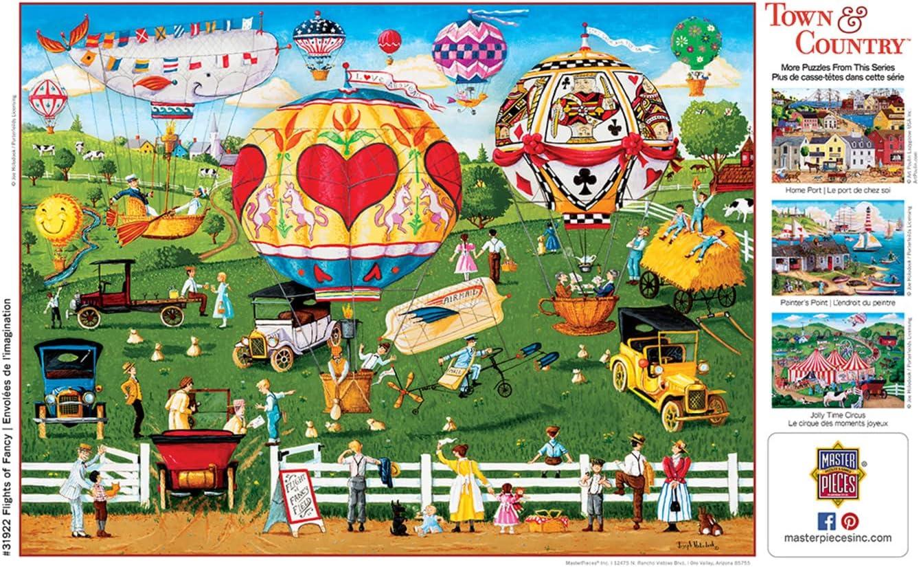 imageMasterPieces 300 Piece EZ Grip Jigsaw Puzzle Flights of Fancy 18x24300 Piece