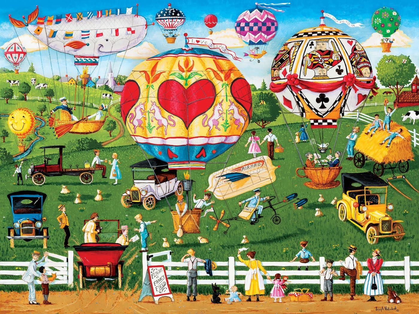 imageMasterPieces 300 Piece EZ Grip Jigsaw Puzzle Flights of Fancy 18x24300 Piece