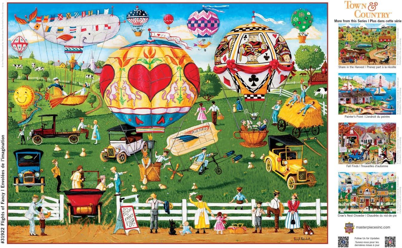 imageMasterPieces 300 Piece EZ Grip Jigsaw Puzzle Flights of Fancy 18x24300 Piece