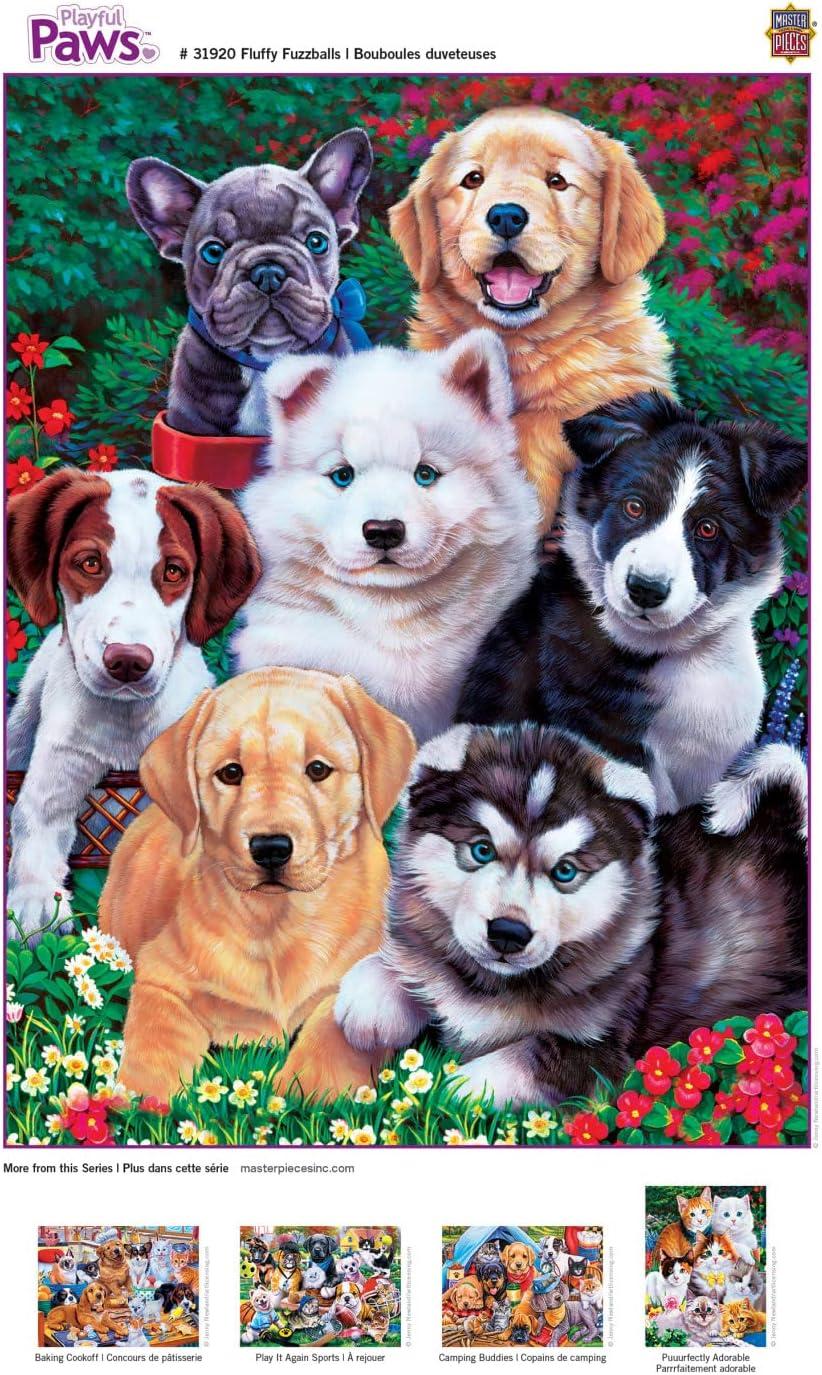 imageMasterPieces 300 Piece EZ Grip Jigsaw Puzzle Fluffy Fuzzballs 18x24300 Piece