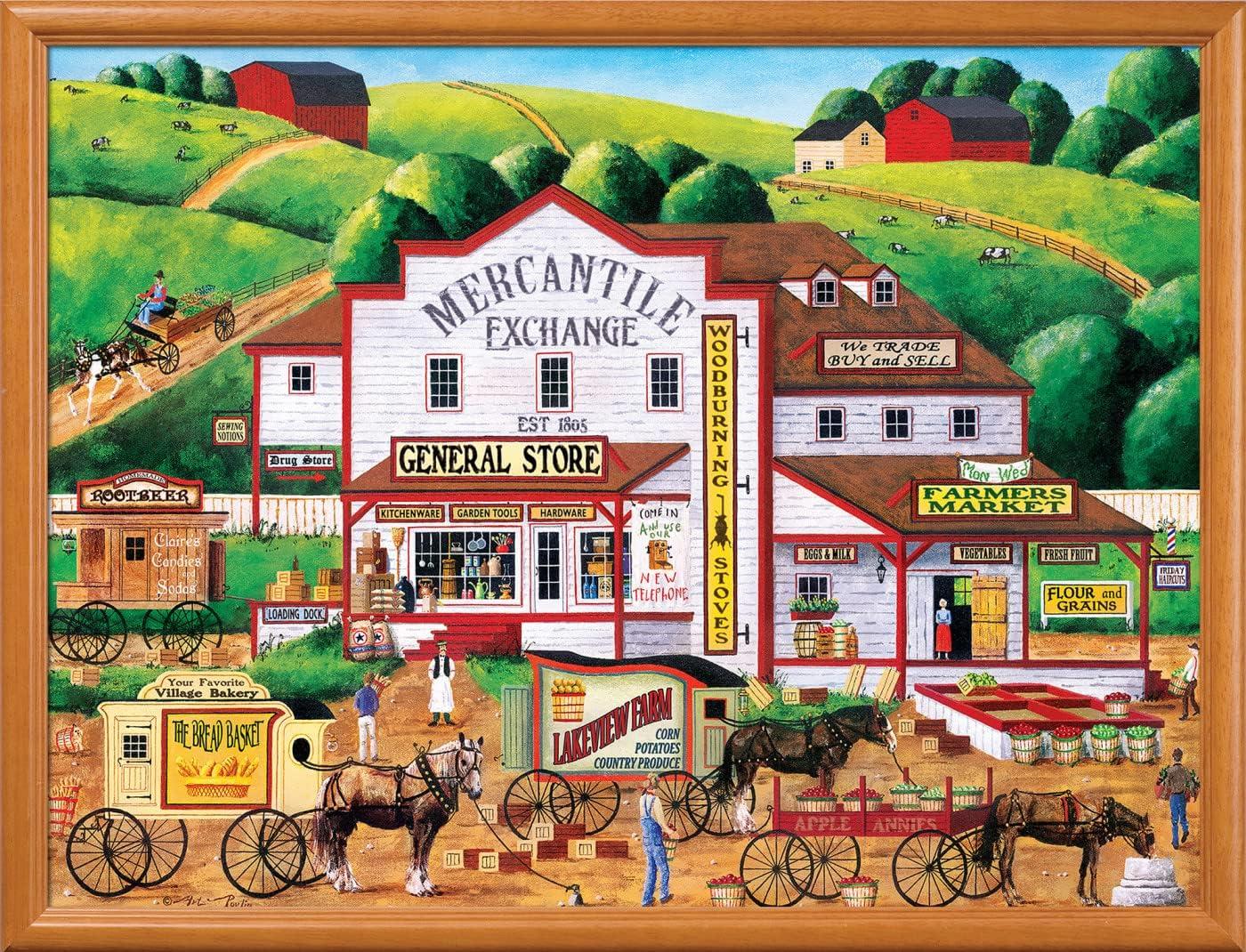 imageMasterPieces 300 Piece EZ Grip Jigsaw Puzzle Jolly Time Circus 18x24Morning Deliveries